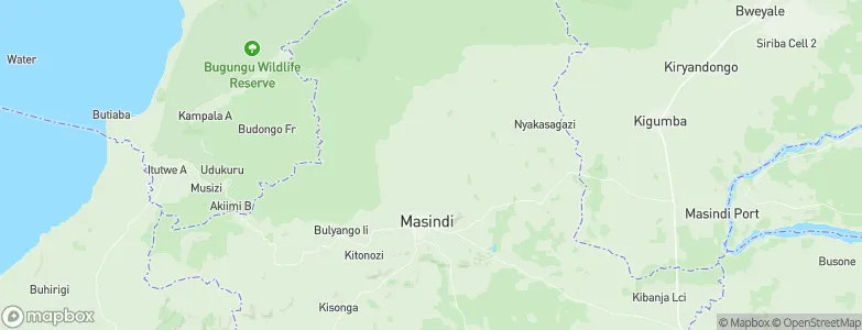 Palingi, Uganda Map