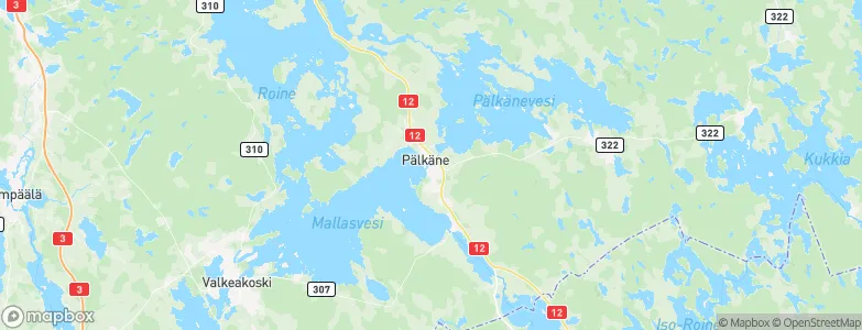 Pälkäne, Finland Map
