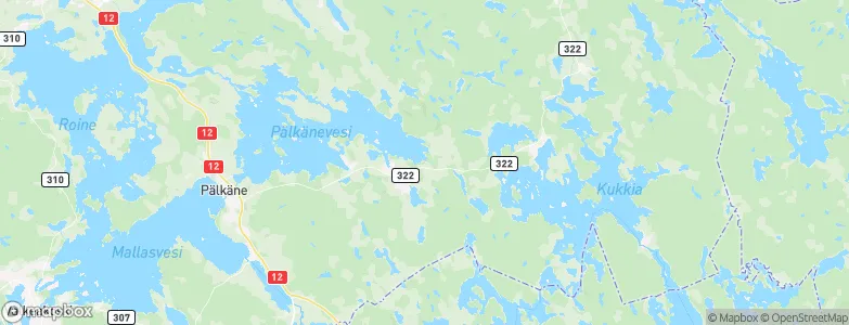 Pälkäne, Finland Map