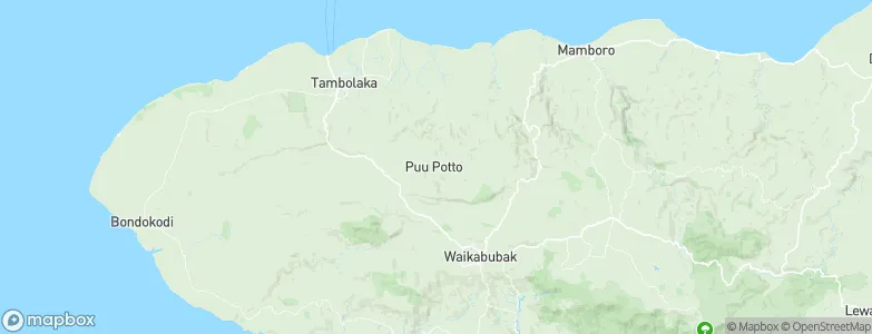 Palla, Indonesia Map