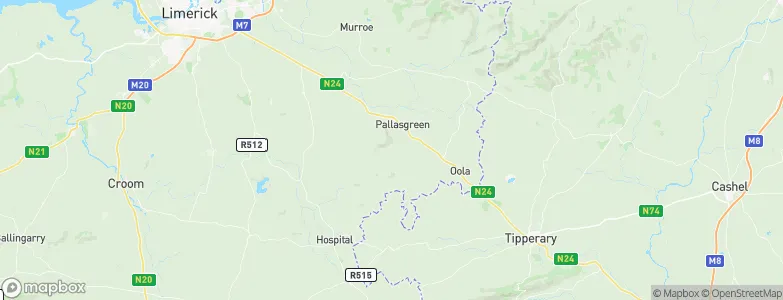 Pallas Grean, Ireland Map