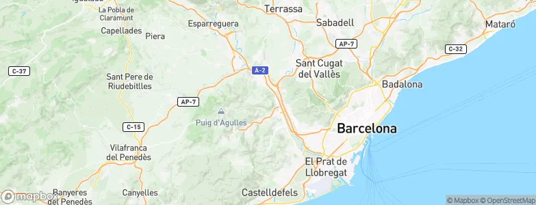 Pallejà, Spain Map