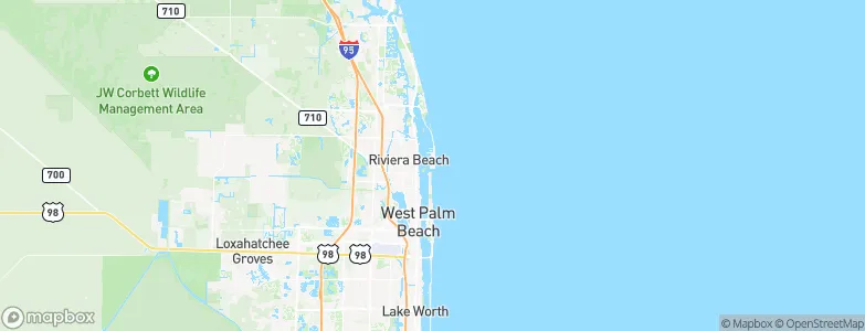 Palm Beach Shores, United States Map