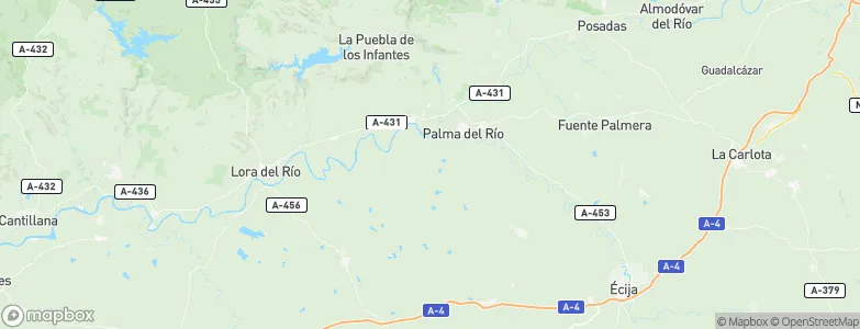 Palma del Río, Spain Map