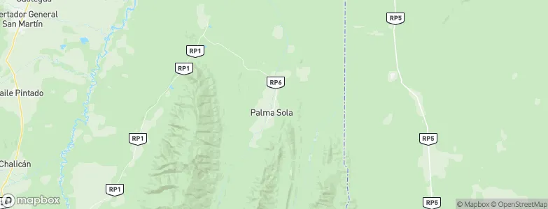 Palma Sola, Argentina Map