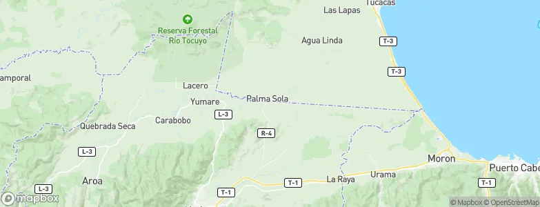 Palmasola, Venezuela Map