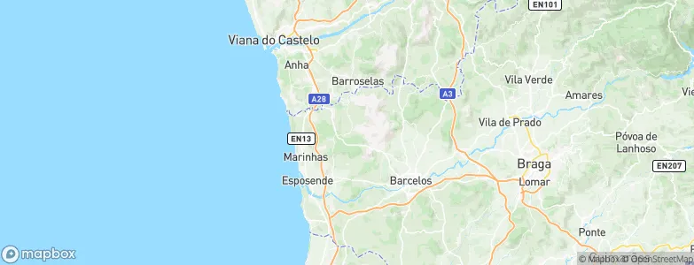 Palme, Portugal Map