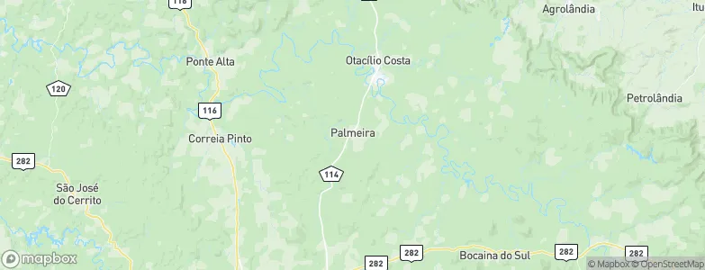 Palmeira, Brazil Map