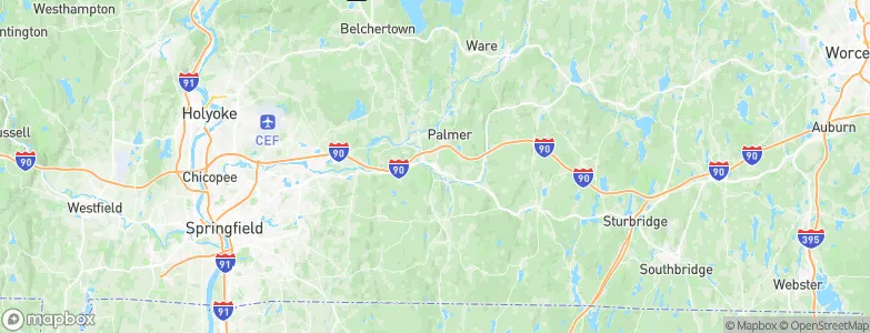 Palmer, United States Map