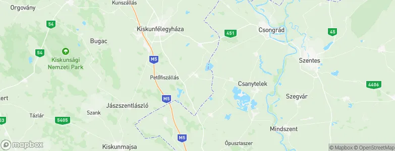 Pálmonostora, Hungary Map