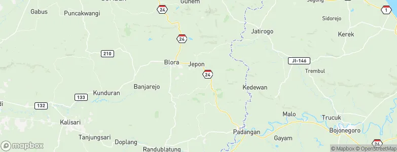 Palon, Indonesia Map