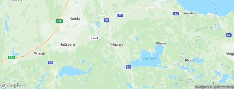 Pålsboda, Sweden Map