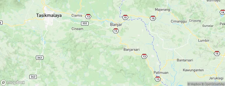 Pamarican, Indonesia Map