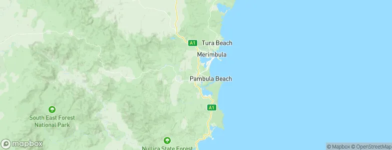 Pambula, Australia Map