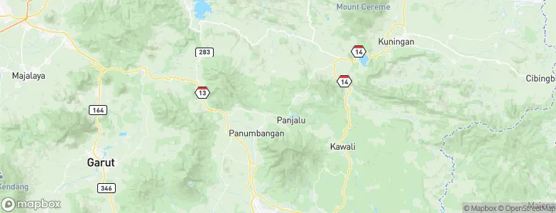 Pamekaran, Indonesia Map