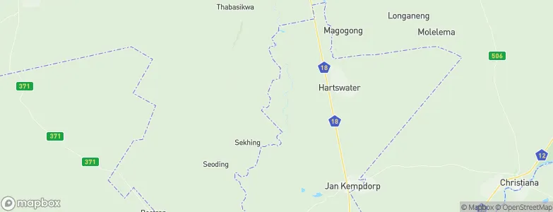 Pampierstad, South Africa Map