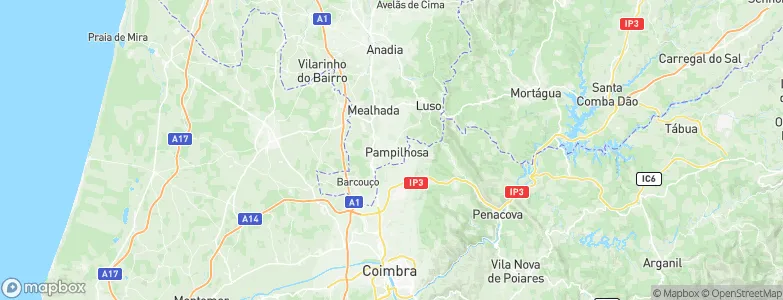 Pampilhosa, Portugal Map