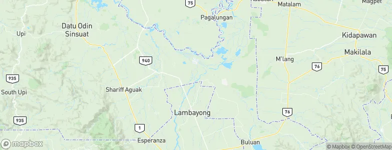 Panadtaban, Philippines Map