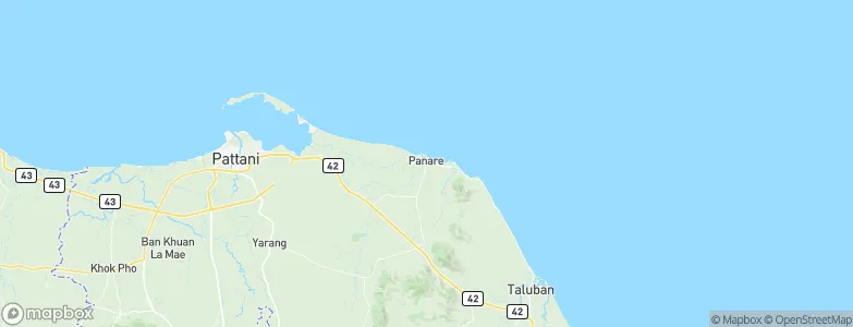 Panare, Thailand Map