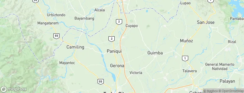 Pance, Philippines Map