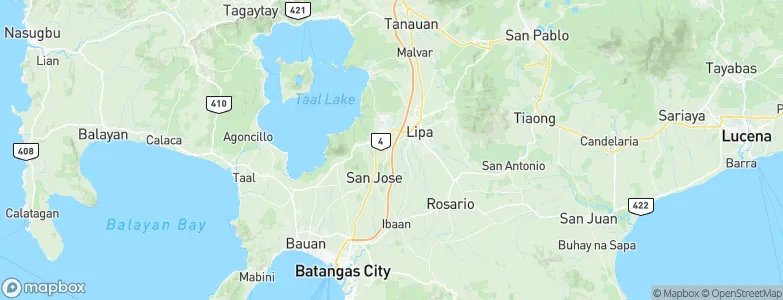Pangao, Philippines Map