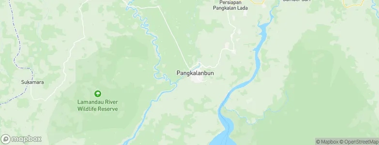 Pangkalanbuun, Indonesia Map