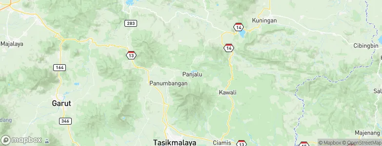 Panjalu, Indonesia Map