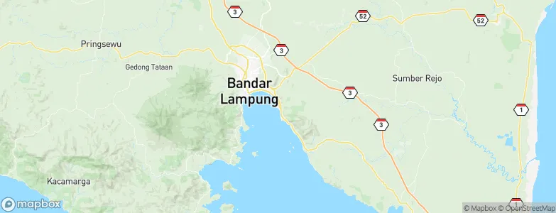 Panjang, Indonesia Map