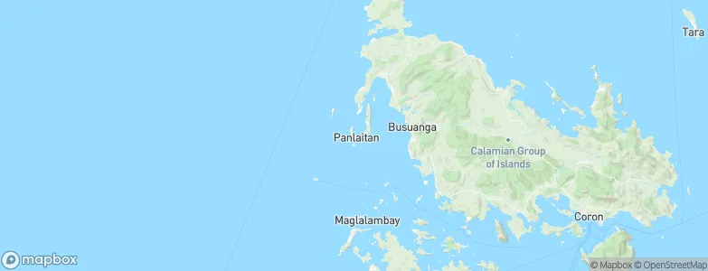 Panlaitan, Philippines Map
