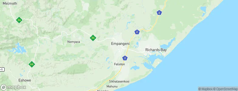 Panorama, South Africa Map