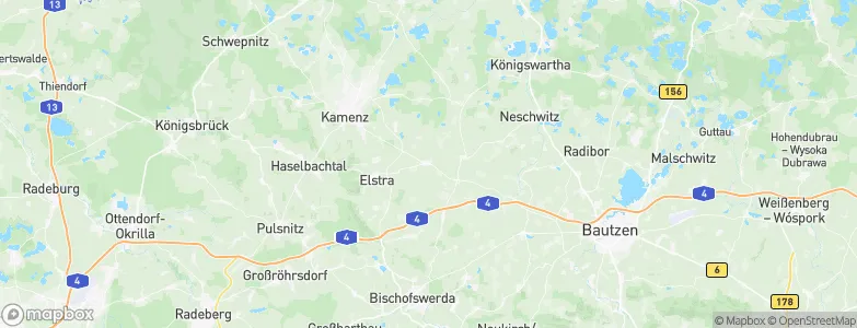 Panschwitz-Kuckau, Germany Map