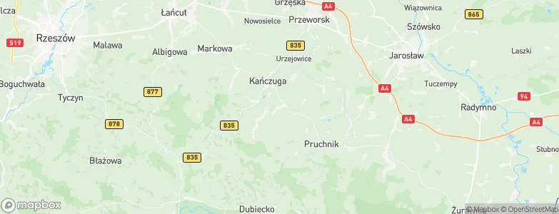 Pantalowice, Poland Map
