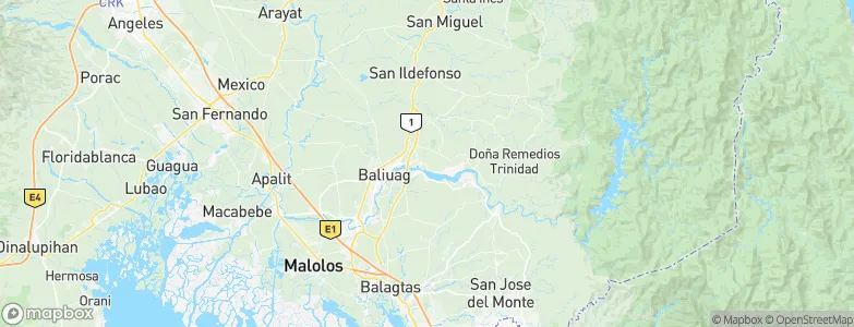 Pantubig, Philippines Map