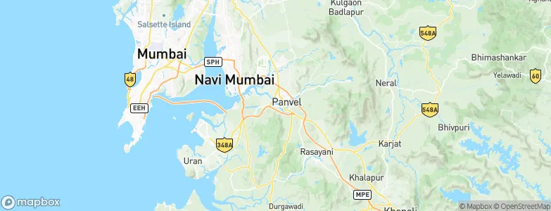 Panvel, India Map