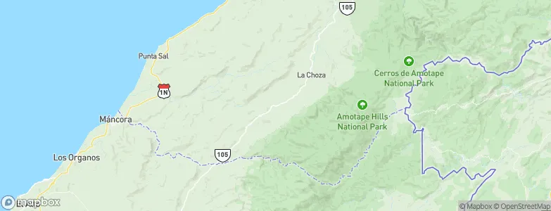 Papayal, Peru Map