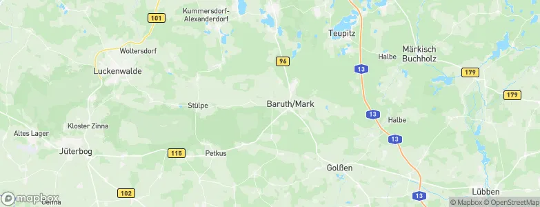 Paplitz, Germany Map