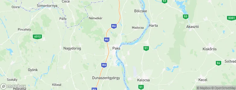 Pappuszta, Hungary Map