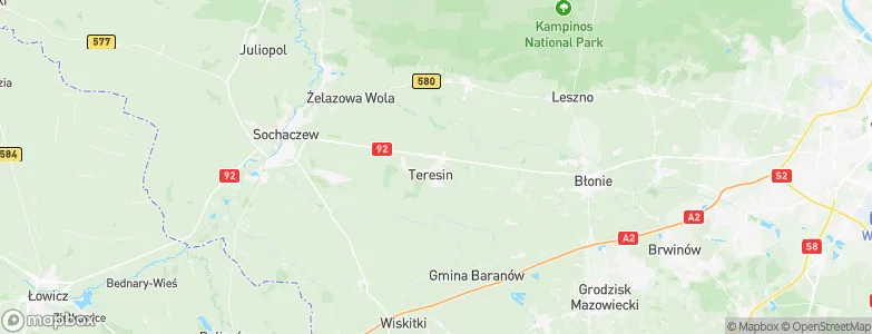 Paprotnia, Poland Map