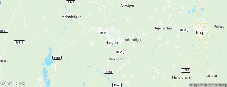 Pār Naogaon, Bangladesh Map