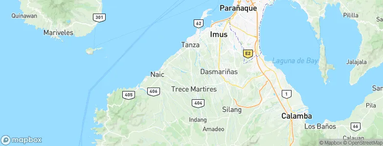 Paradahan, Philippines Map