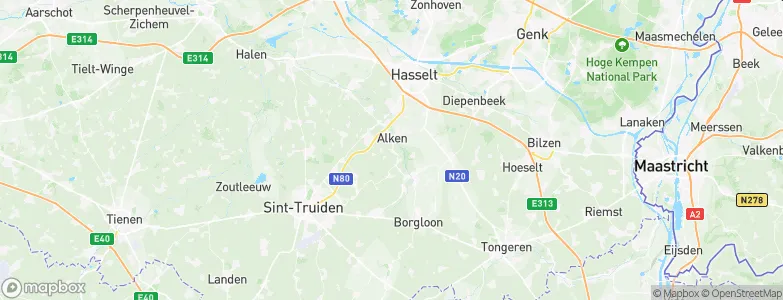 Paradijs, Belgium Map