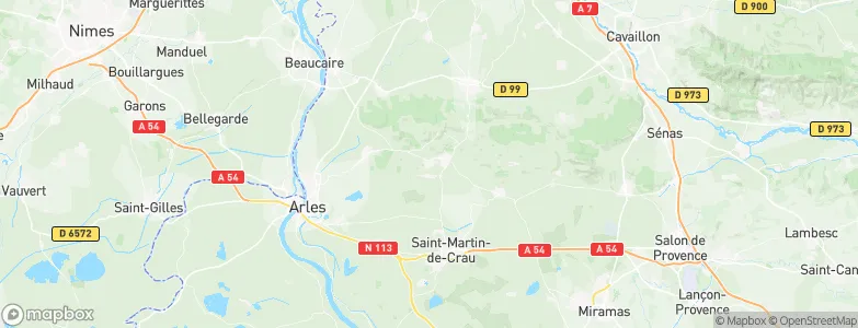 Paradou, France Map
