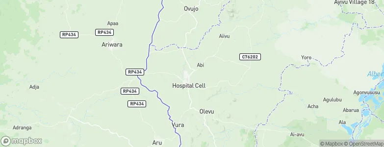 Paraka, Uganda Map