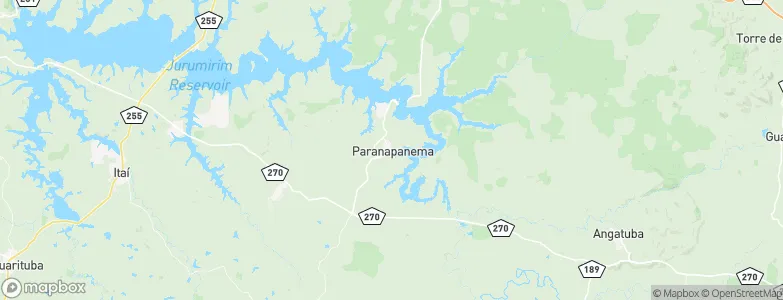 Paranapanema, Brazil Map