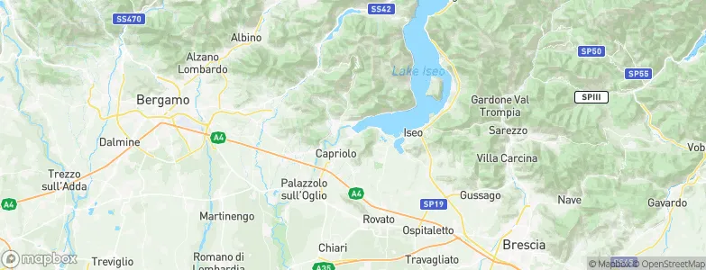 Paratico, Italy Map
