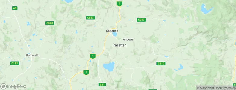 Parattah, Australia Map