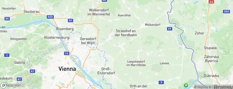 Parbasdorf, Austria Map