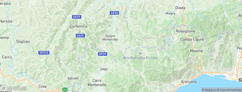 Pareto, Italy Map