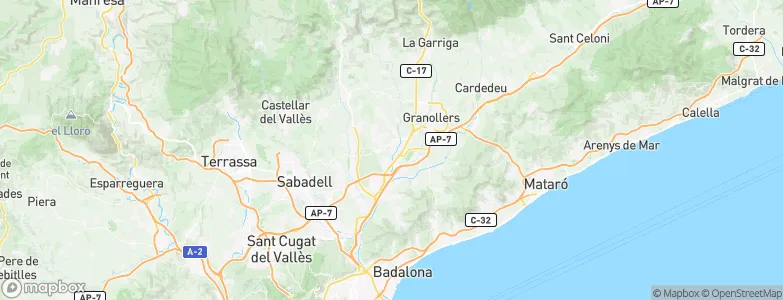 Parets del Vallès, Spain Map