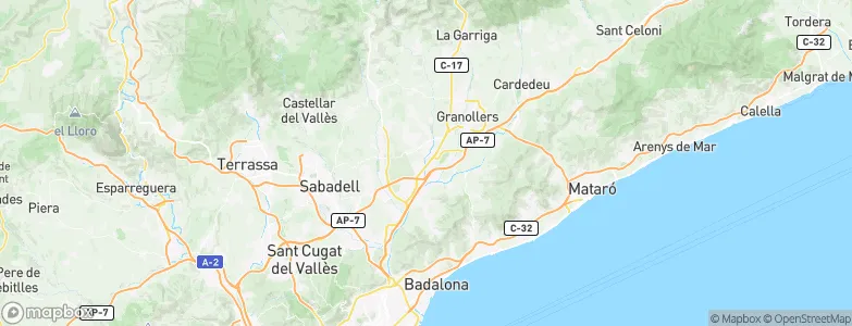Parets del Vallès, Spain Map